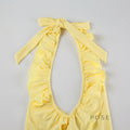 Katlyn Ruffled Halter Skirt Set [TXCYI2VS]