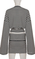 Kayden Striped Skirt Set [YS7GAP36]