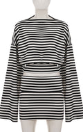 Kayden Striped Skirt Set [DN2NNG8H]