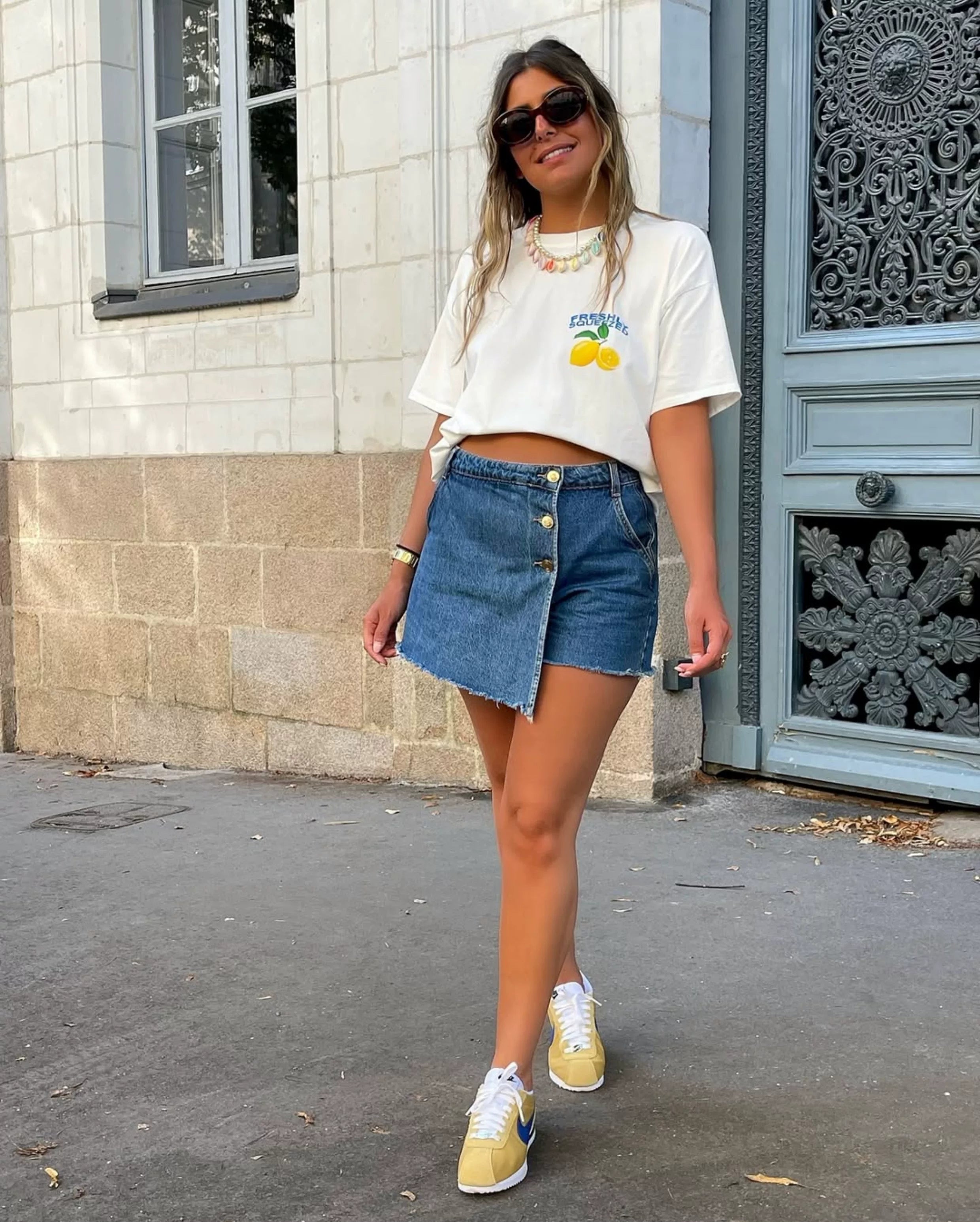 Kaylin Freshly Squeezed Oversized Tee