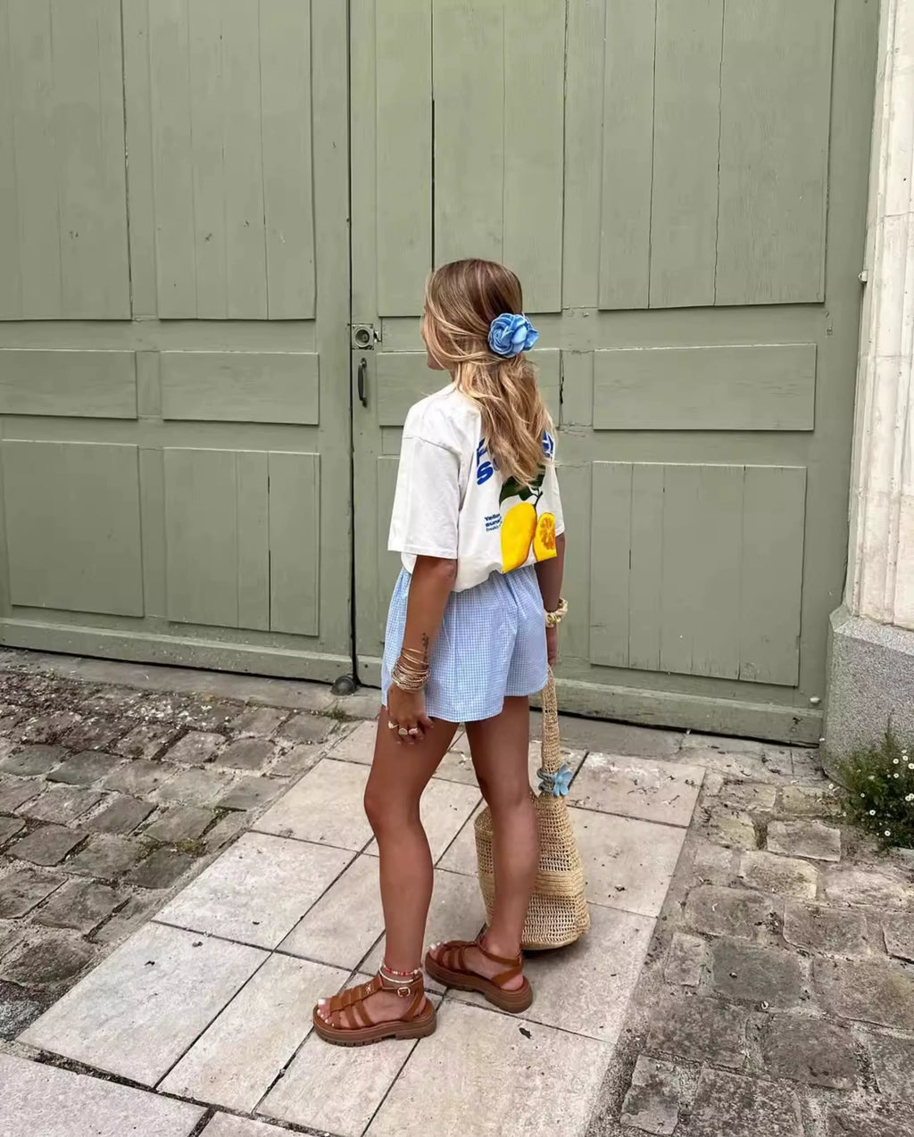 Kaylin Freshly Squeezed Oversized Tee
