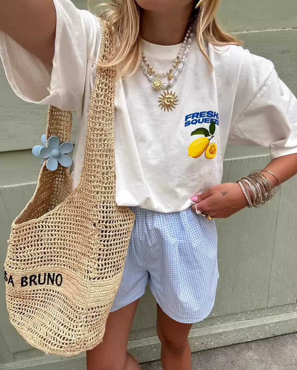 Kaylin Freshly Squeezed Oversized Tee