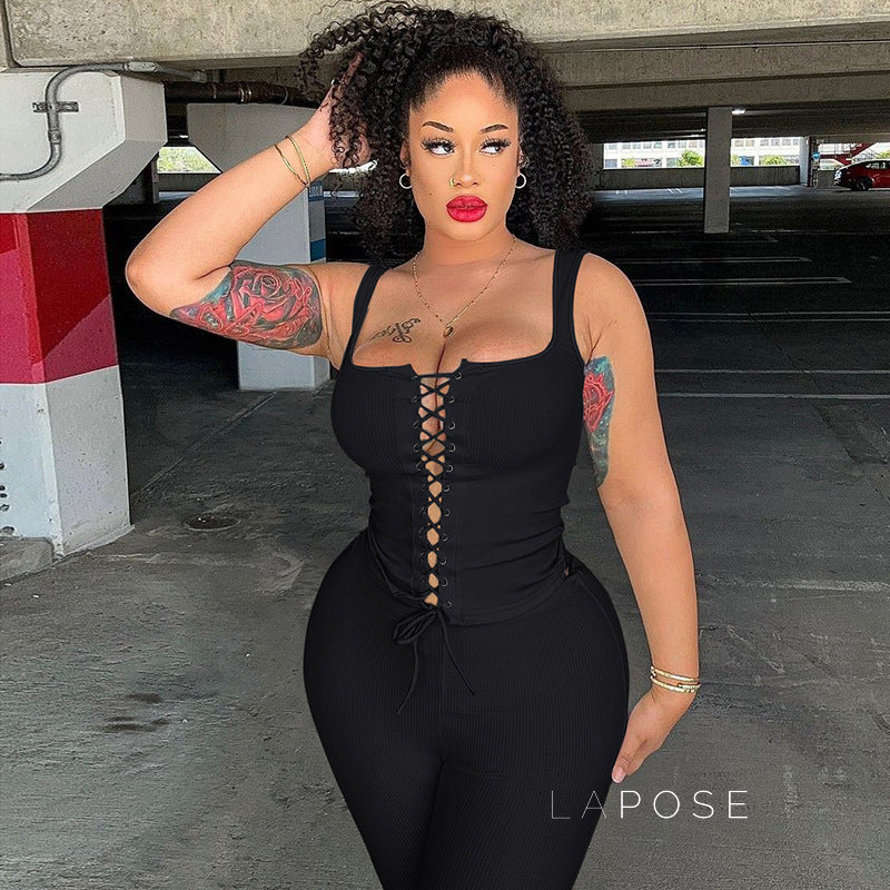 Kaylin Ribbed Shorts Set [ROTHQQS9]