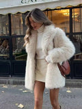 Kayloni Faux Fur Longline Coat [ZDVFJJV1]