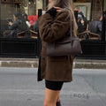 Kendyll Relaxed Suede Blazer [3VO6YRRM]