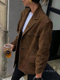 Kendyll Relaxed Suede Blazer [HWJTEC9W]