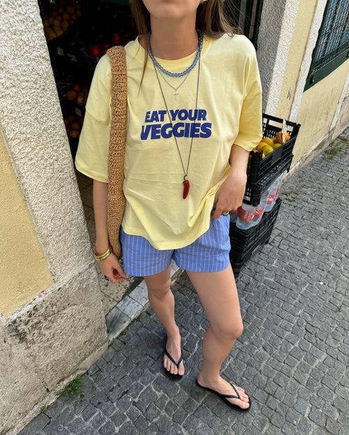 Kenley Fruit Graphic Oversized T-Shirt