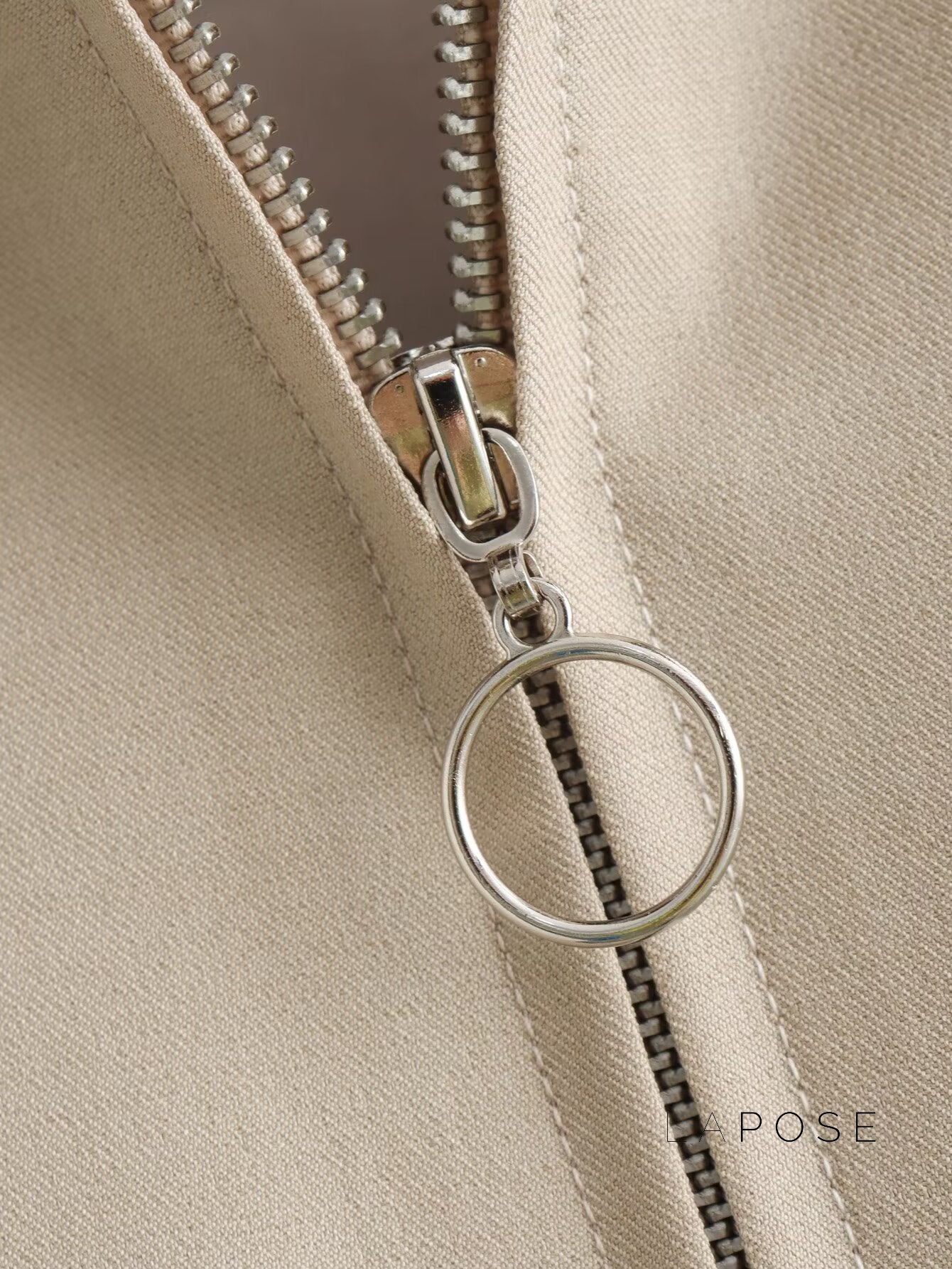 Kenley Khaki Ribbed Jacket [CHLMHB1M]