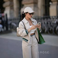 Kenley Khaki Ribbed Jacket [2D3H5TEP]