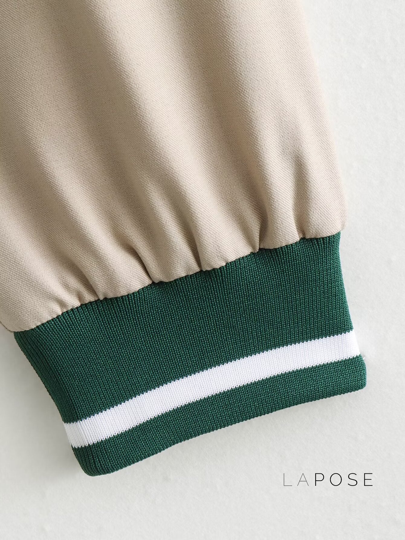Kenley Khaki Ribbed Jacket [4EO2EAZE]