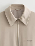 Kenley Khaki Ribbed Jacket [2YT3VOOU]
