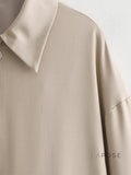 Kenley Khaki Ribbed Jacket [AVOS7EU4]