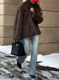 Kensley Faux Fur Teddy Jacket [6K0LT8ZG]