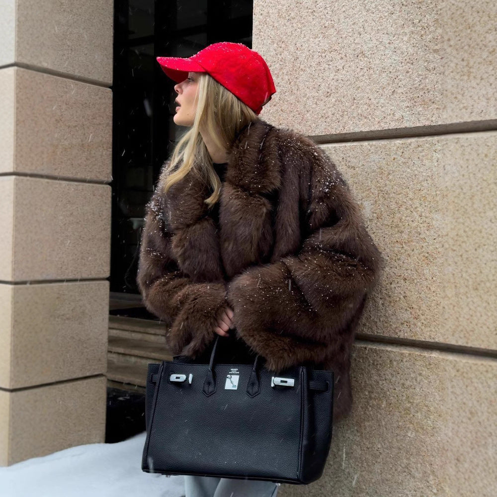 Kensley Faux Fur Teddy Jacket [1LPJY2XP]