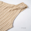 Kenzleigh One-Shoulder Ribbed Short Set [AIC331A0]