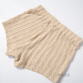 Kenzleigh One-Shoulder Ribbed Short Set [F96LDA3C]
