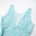 Kenzlie Lace Trim Crop Top [2IUQ8MKB]