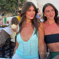 Kenzlie Lace Trim Crop Top [4FG7Q3NK]