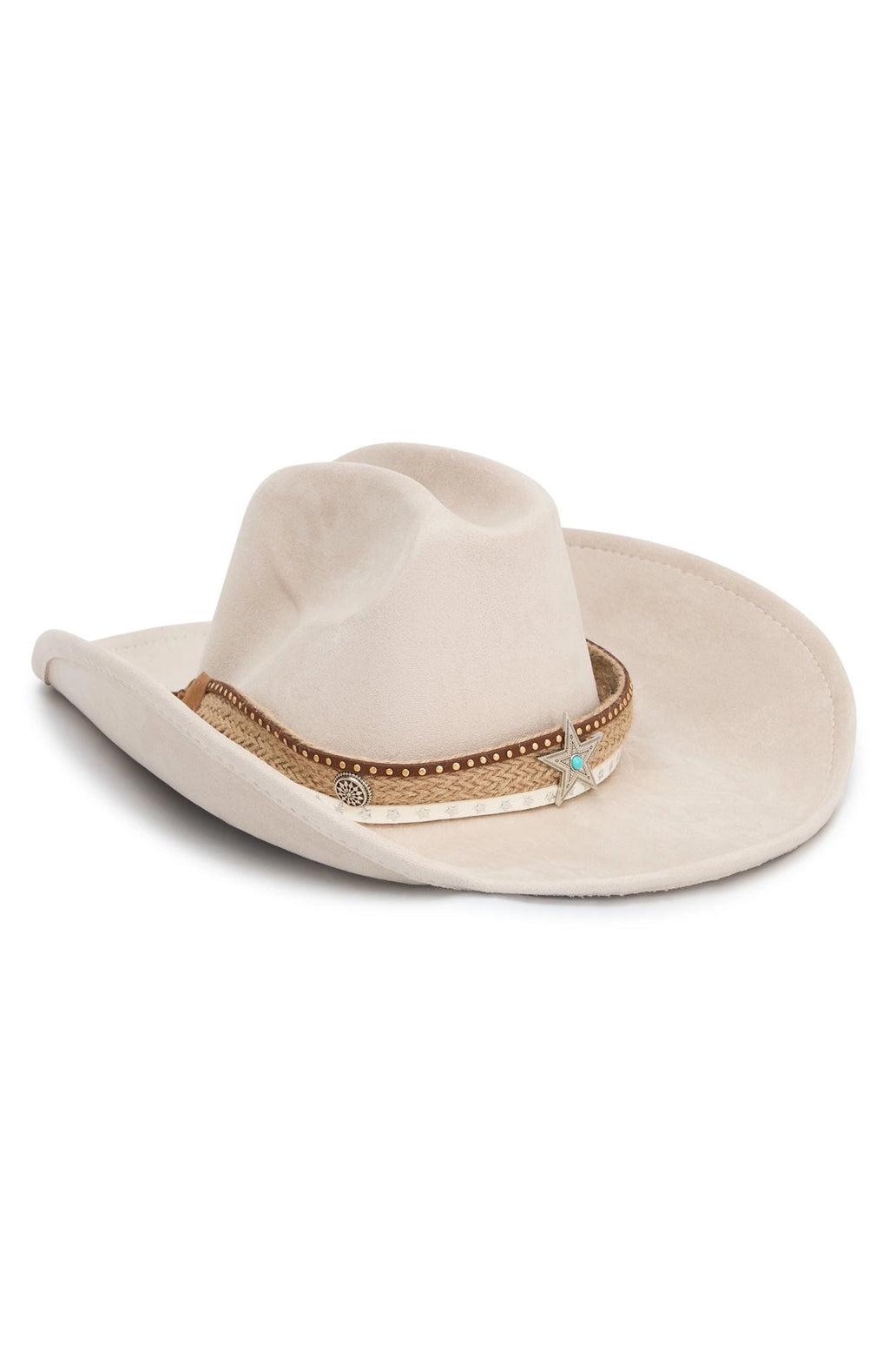 LaPose Keturah Cream Western Cowboy Hat
