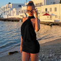 Keya Backless Halter Dress [57ZNCUUK]