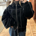 Keyli Vintage Biker Jacket [T32HV25U]