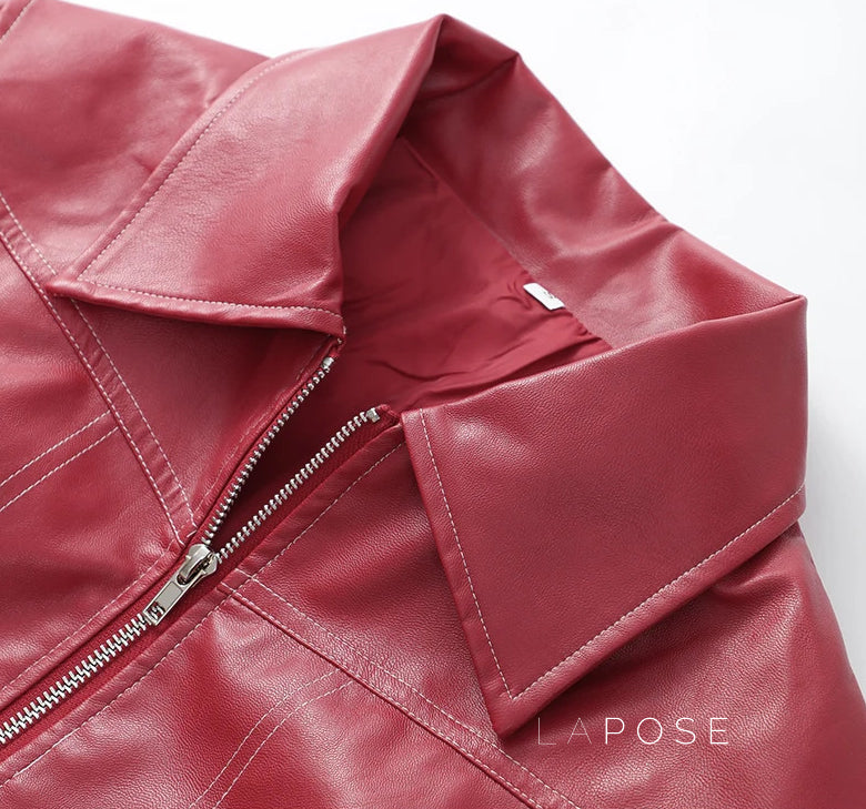 Keyli Vintage Biker Jacket [Y8O62AAZ]