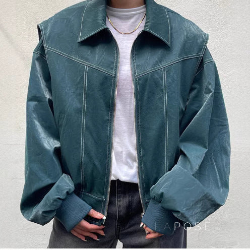 Keyli Vintage Biker Jacket [XY0AHK3V]