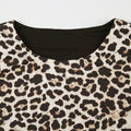 Khelani Leopard Asymmetric Skirt Set [FUUWVL38]