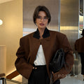 Khloe Retro Crop Jacket [YCQPVFVR]
