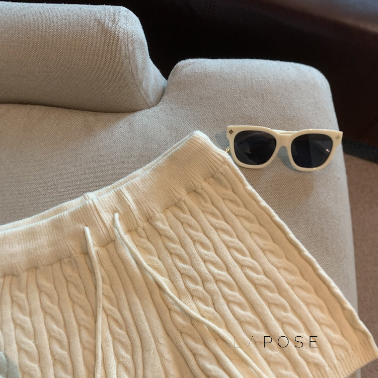 Khyla Cozy Wide-Leg Shorts [R3V71KV6]