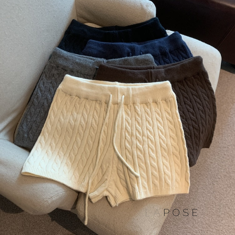 Khyla Cozy Wide-Leg Shorts [VOSTHWUH]