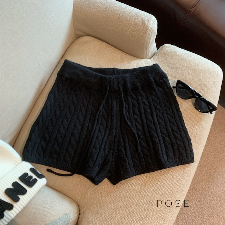 Khyla Cozy Wide-Leg Shorts [BFRG658N]
