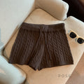 Khyla Cozy Wide-Leg Shorts [6JNSRETM]