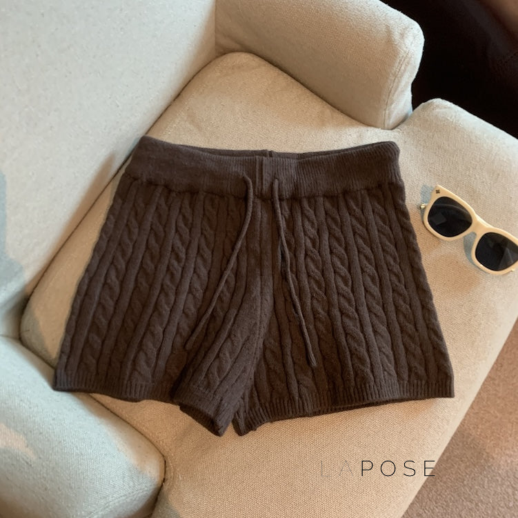 Khyla Cozy Wide-Leg Shorts [6JNSRETM]