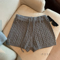 Khyla Cozy Wide-Leg Shorts [61GLAZ5W]