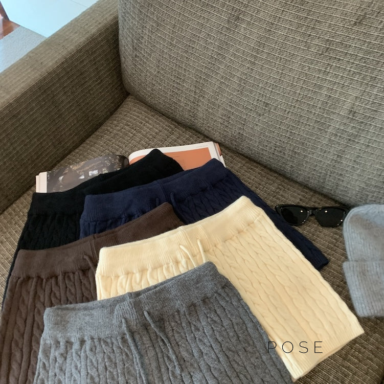 Khyla Cozy Wide-Leg Shorts [WJVXXJD0]