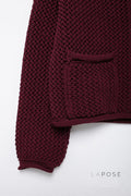 Klaira Button-Front Knit Cardigan [F9HHXWAG]