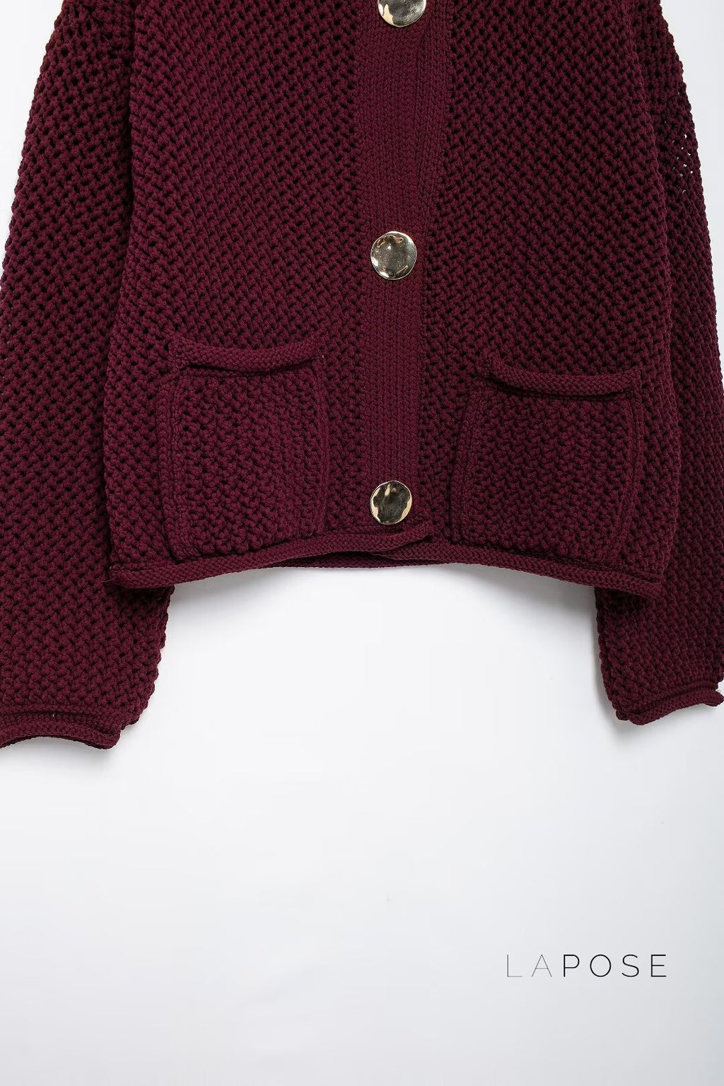 Klaira Button-Front Knit Cardigan [37DSZHB3]