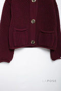 Klaira Button-Front Knit Cardigan [37DSZHB3]