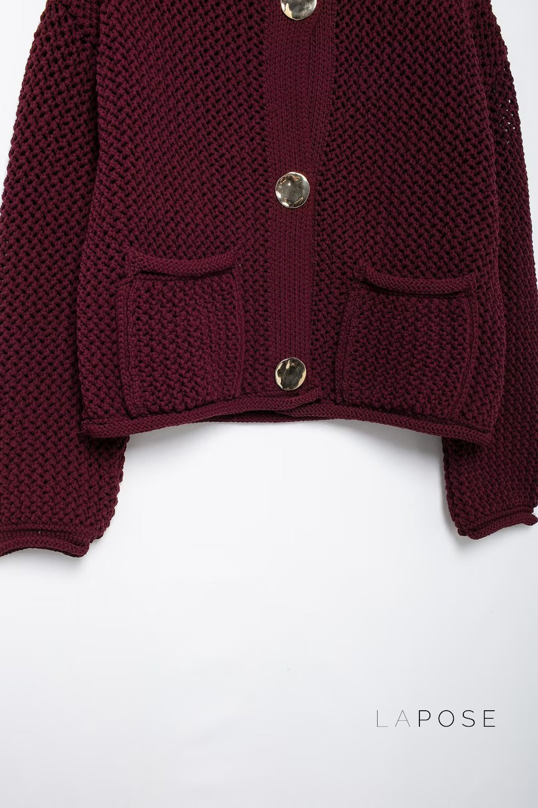 Klaira Button-Front Knit Cardigan [37DSZHB3]