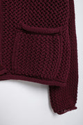 Klaira Button-Front Knit Cardigan [C3144E79]