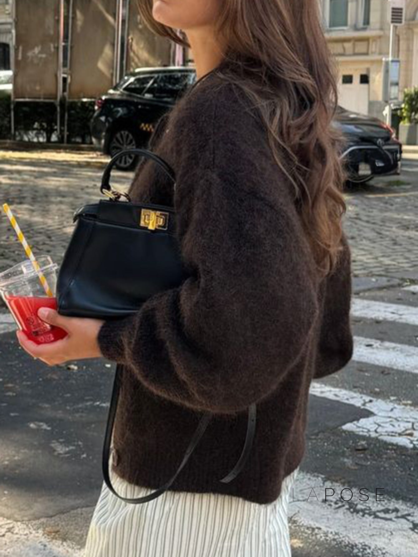 Kristy Button-Front Knit Cardigan [HIHQQFTM]