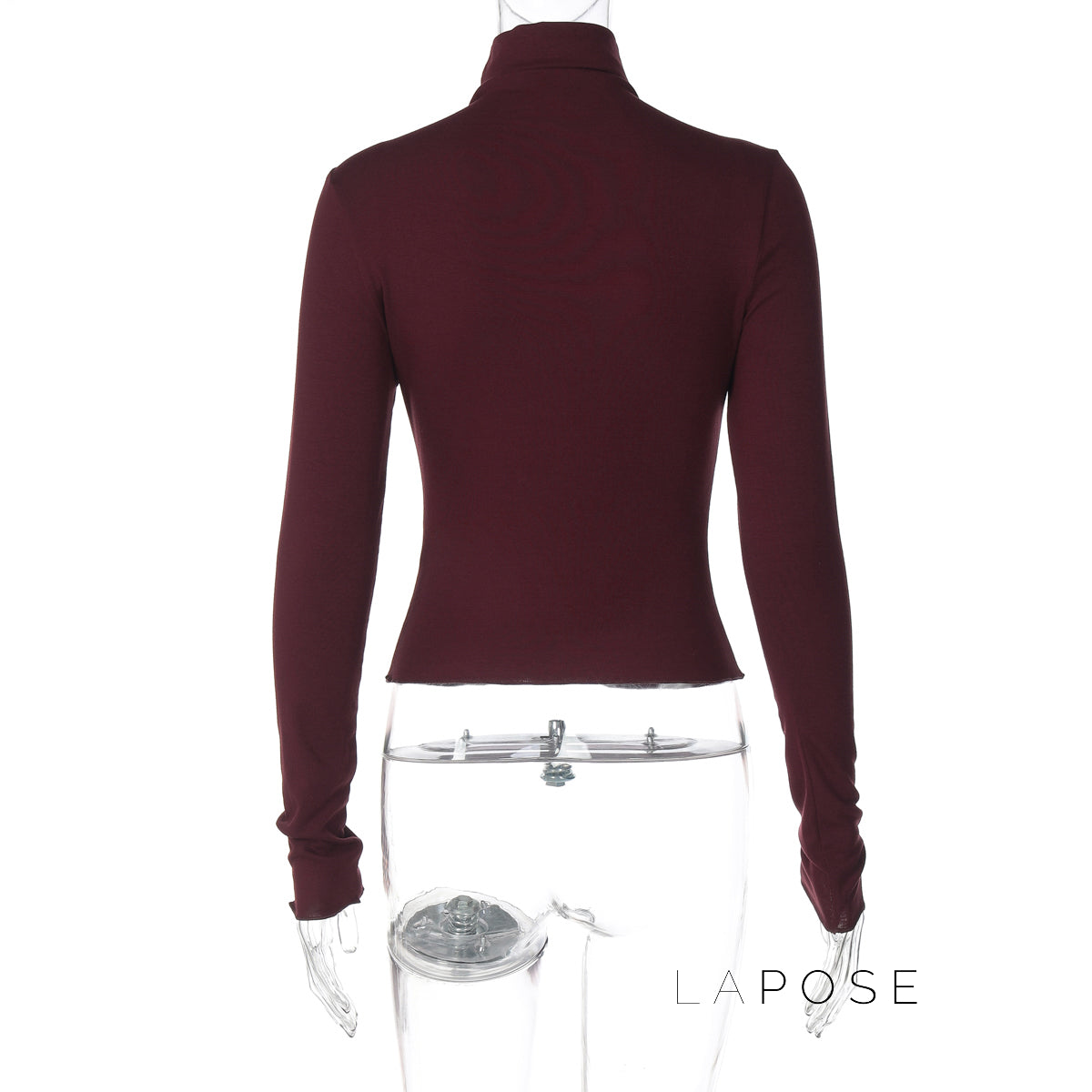 Kylee Slim Fit Turtleneck Top [0MLNQXC8]