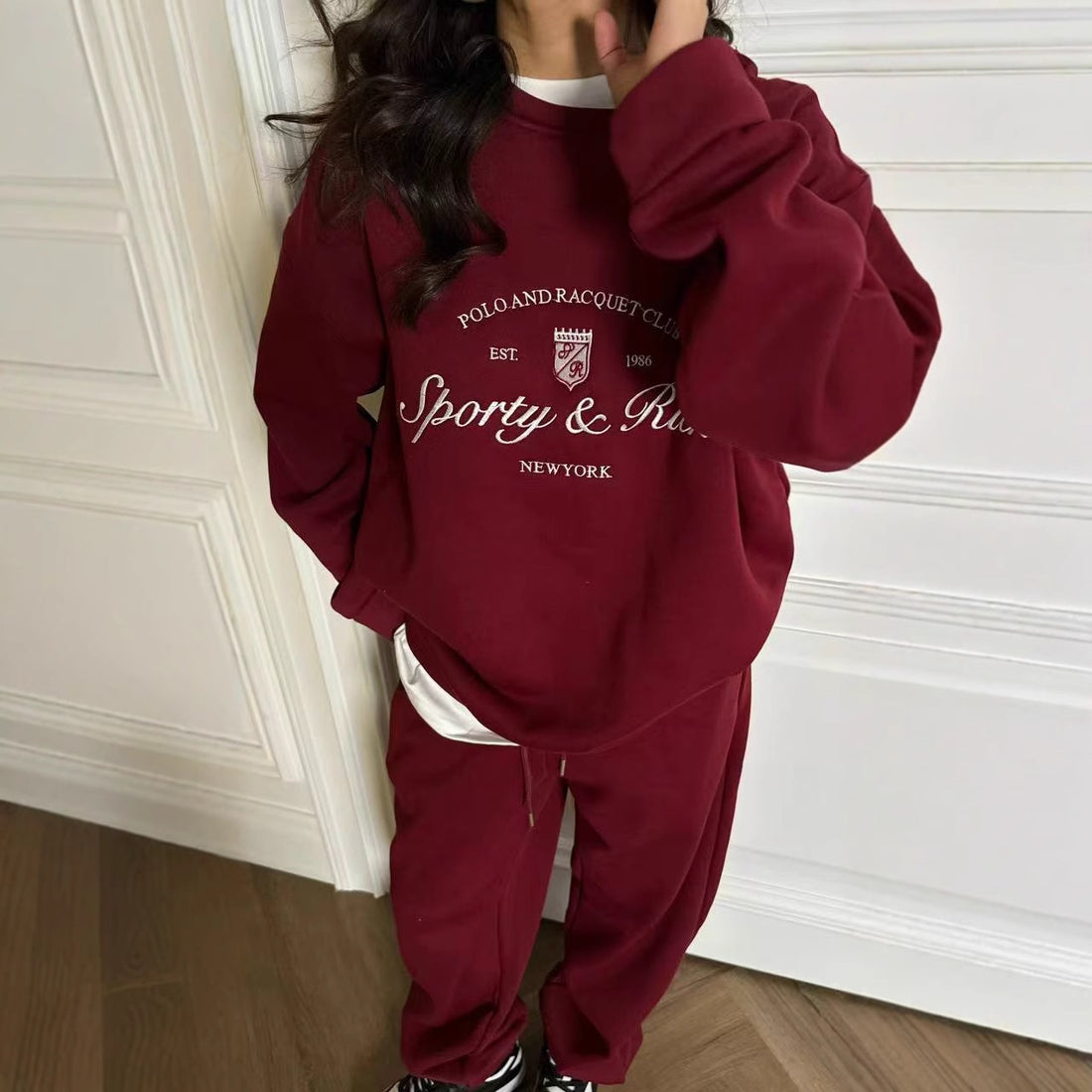 Kylynn Oversized Graphic Sweatshirt [VQYCPFMH]