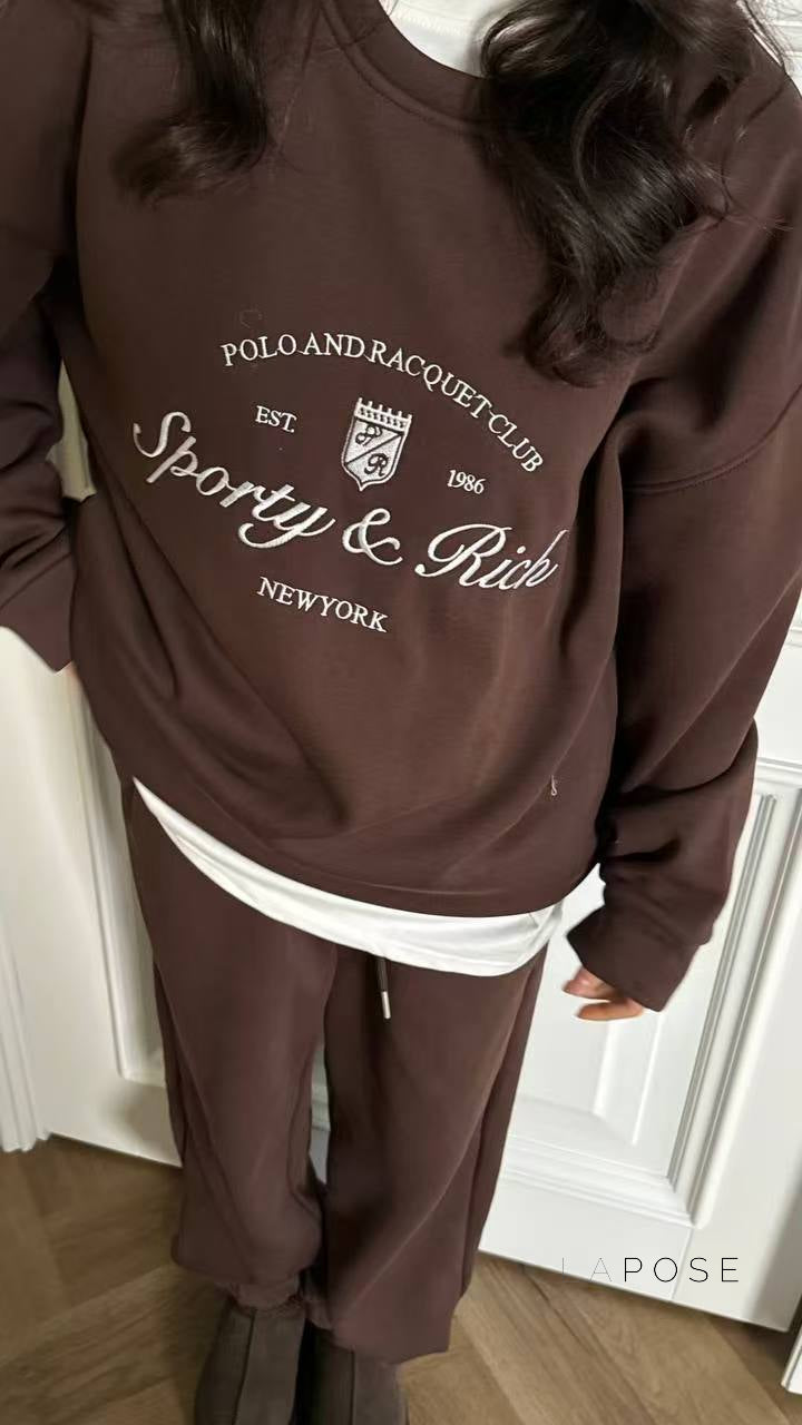 Kylynn Oversized Graphic Sweatshirt [5FRV750Z]