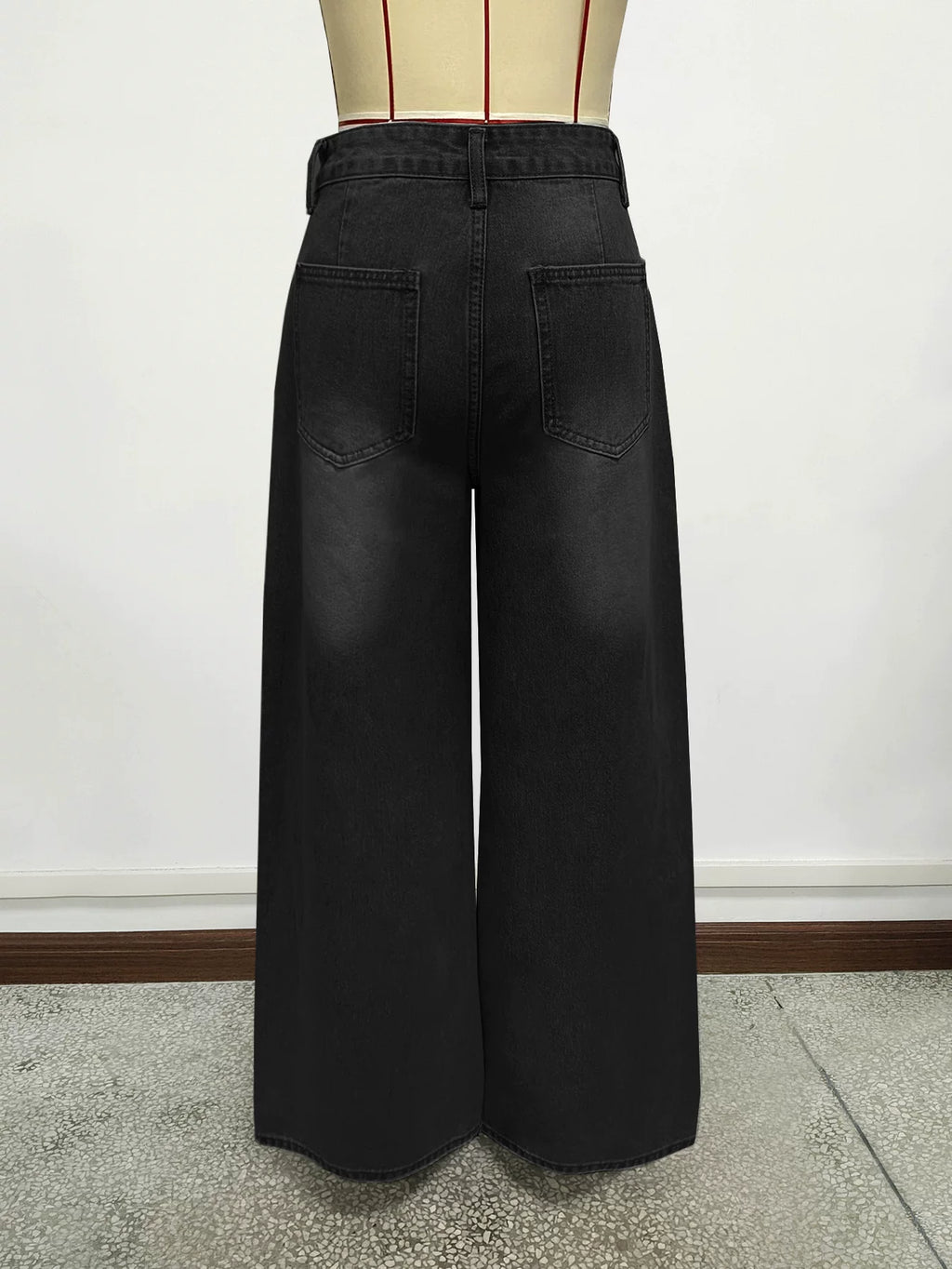 LaPose - Kyndal High Waisted Wide Leg Jeans