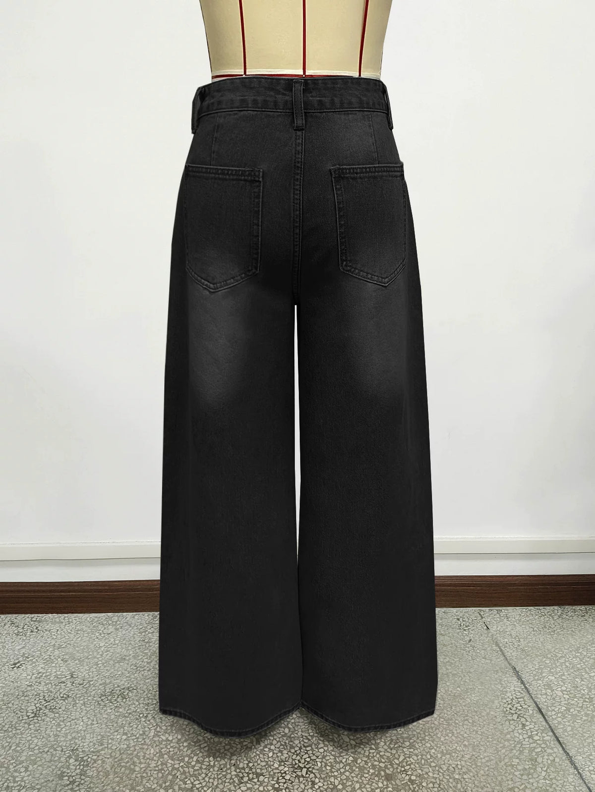LaPose - Kyndal High Waisted Wide Leg Jeans