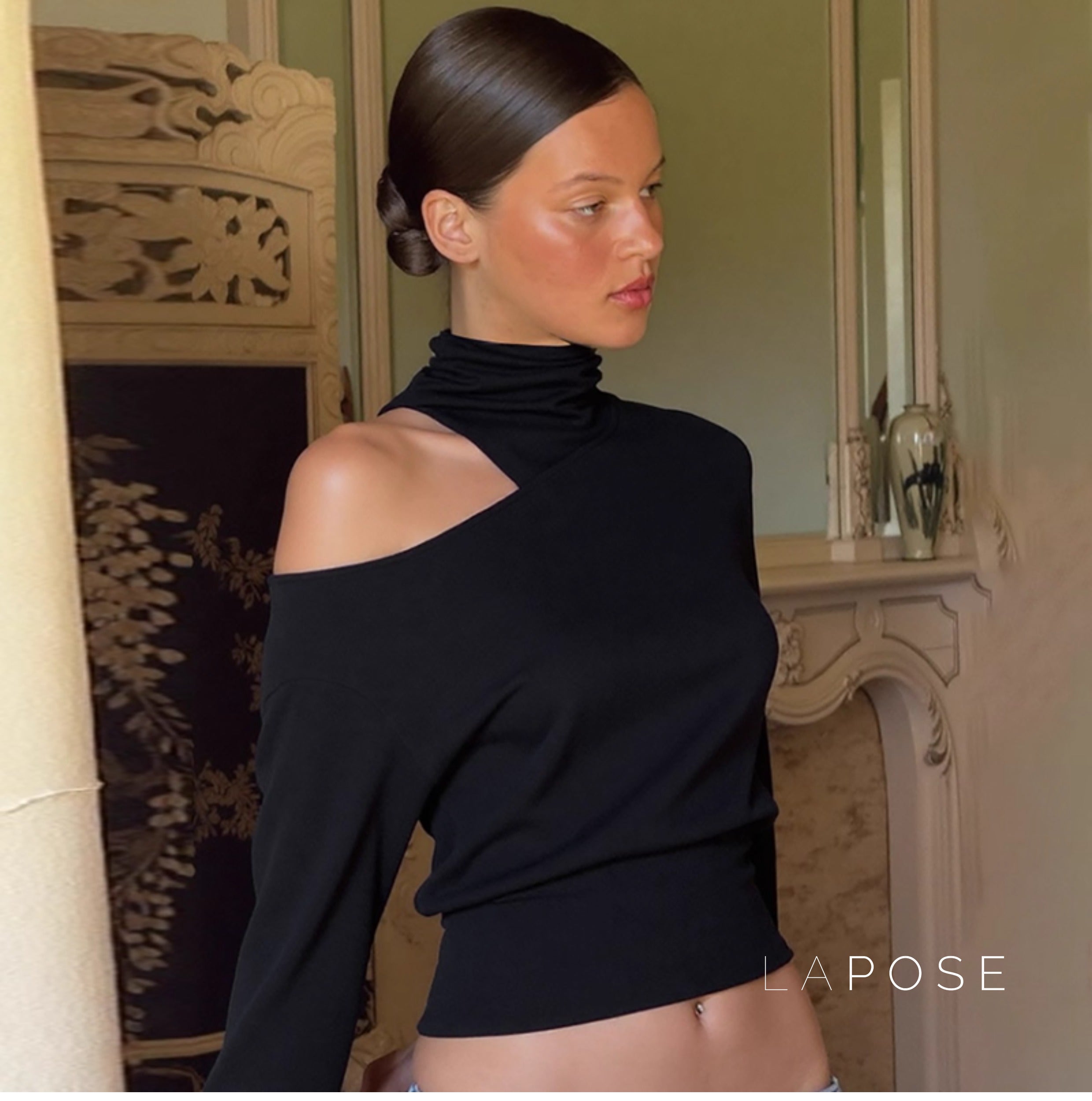 Kynsleigh One Shoulder Tie Top [2U0XAVHZ]