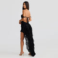 Lace Patchwork Strapless Mini Dress [PM5Q5F8L]