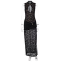 Lace Slit Maxi Dress [R53XN9FS]